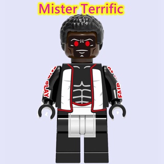 Compatible DC toys Mini Figure Building blocks Mister Terrific Children ...