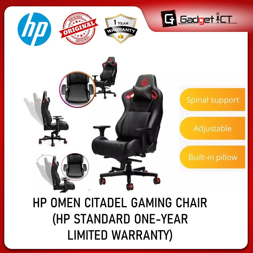 HP OMEN CITADEL GAMING CHAIR HP STANDARD ONE YEAR LIMITED