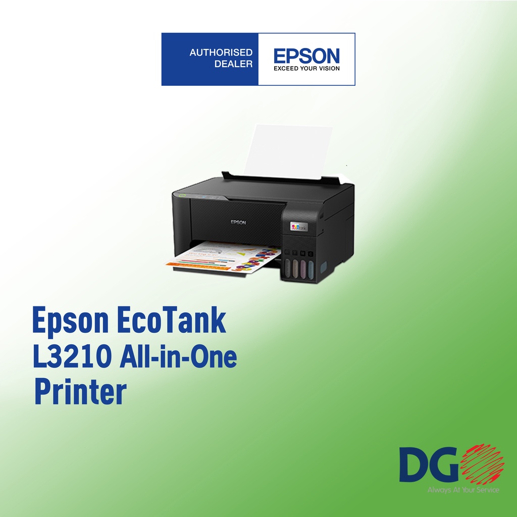 EPSON L3210 Multi Function Color Print, Scan, Copy Printer Shopee