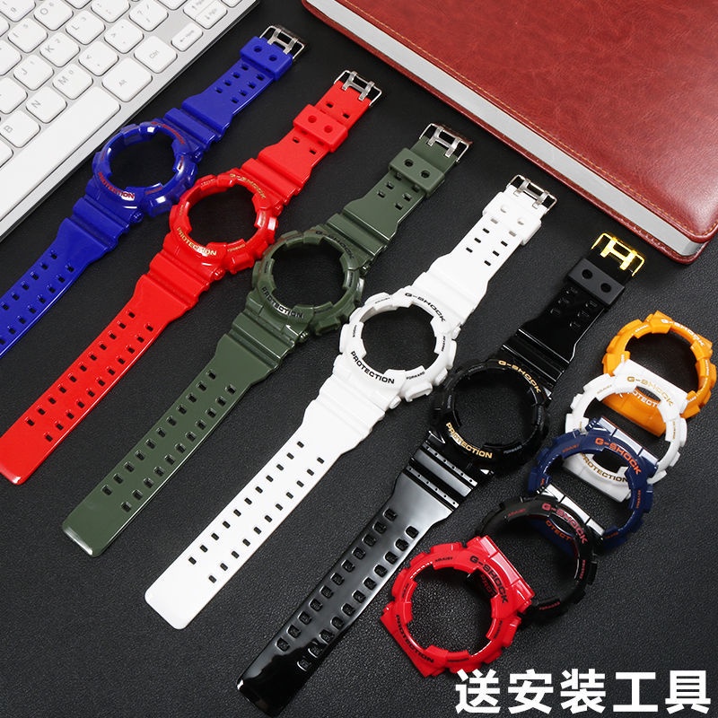 Alternative Original Casio G SHOCK Resin Watch Strap Case GA 110 100GD120 5146 5081 Shopee Malaysia