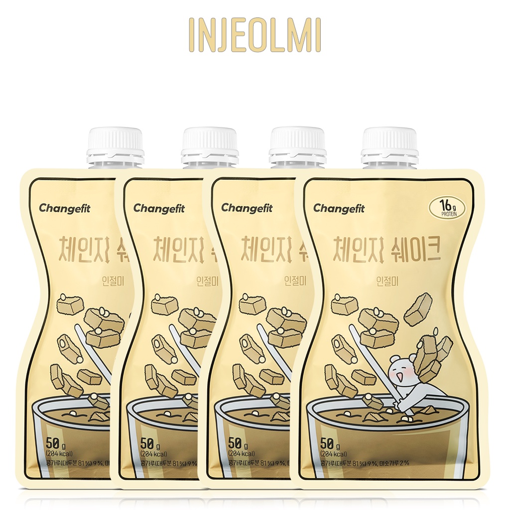 Changefit Shake Korean Rice Cake High Protein Drink Meal Nutrition