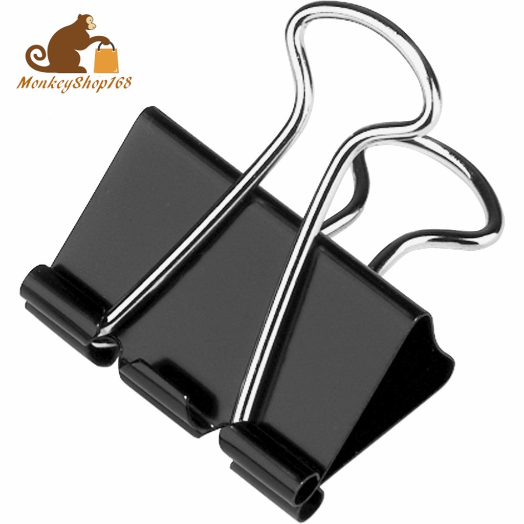 Binder Clip 1PCS / Black Paper Clip / Double Clip / 25MM / 19mm / 32mm /  15MM