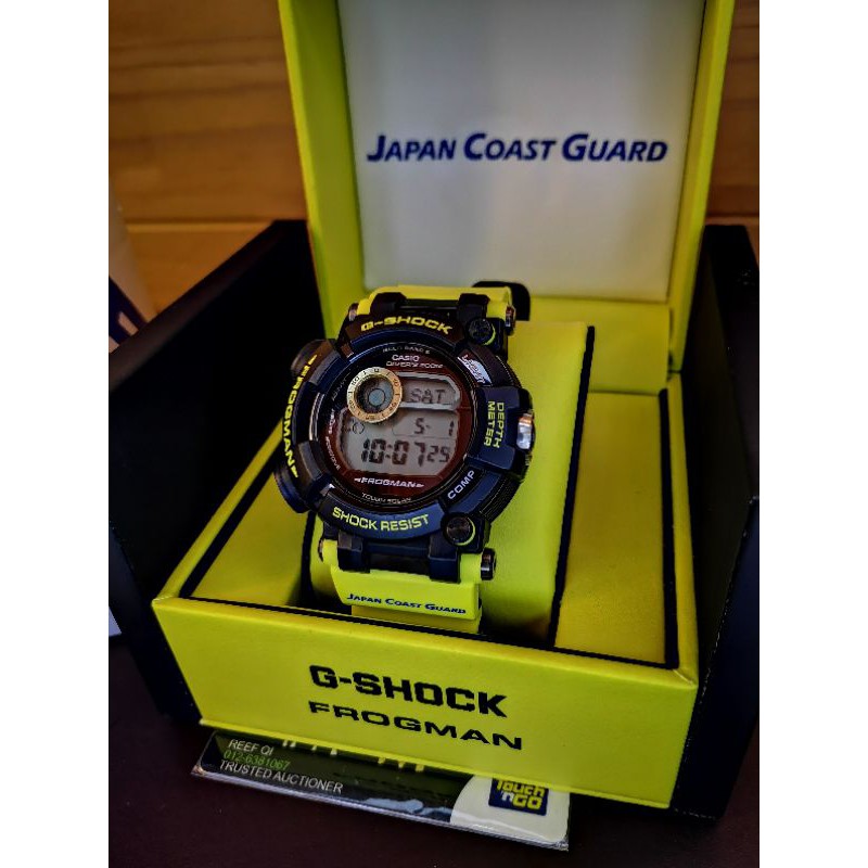 Casio frogman japan hot sale coast guard