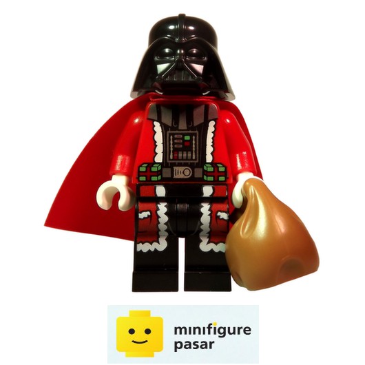 sw0599 Lego Star Wars 75056 Santa Darth Vader Minifigure