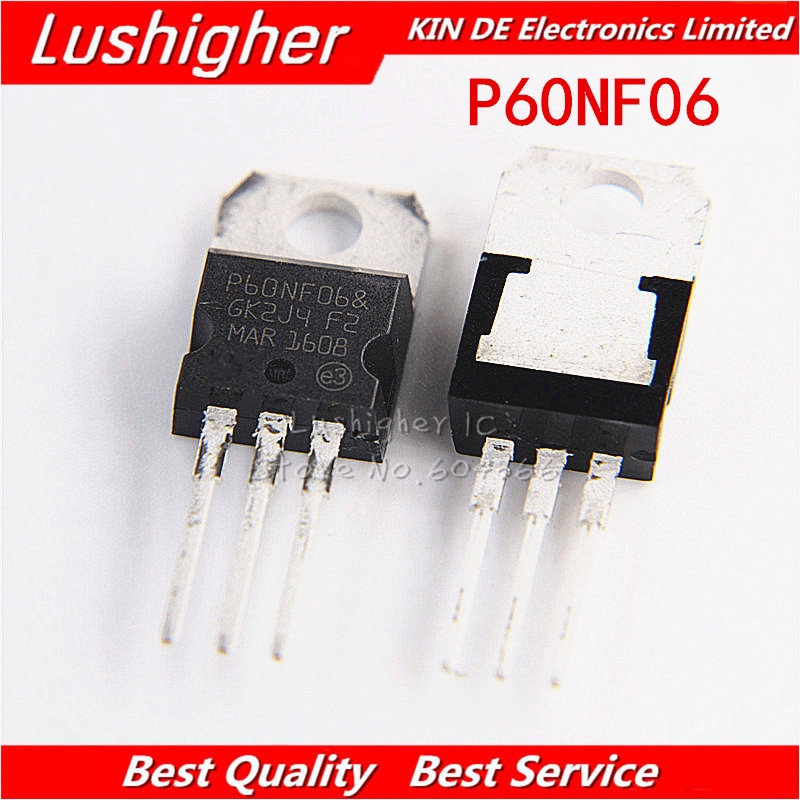 10pcs STP60NF06 TO220 P60NF06 TO-220 MOSFET N new original free ...