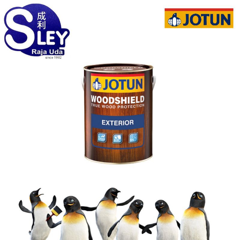 Jotun Woodshield 1Lit Oil Based Exterior Gloss & Matt Wood Varnish