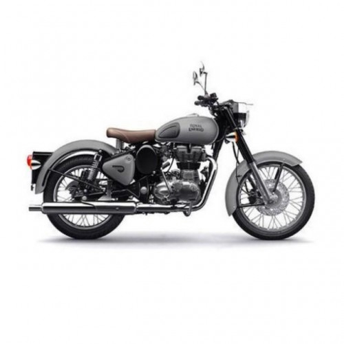 bullet 350 classic grey black