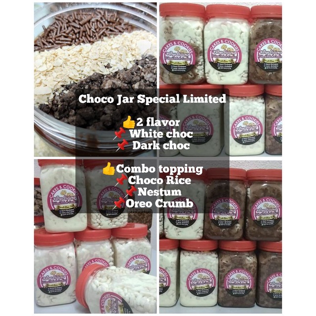 🔥Premium 🔥[CHOCO JAR] Mix Bubble Rice + Mini Crunch EXTRA Free 3 ...