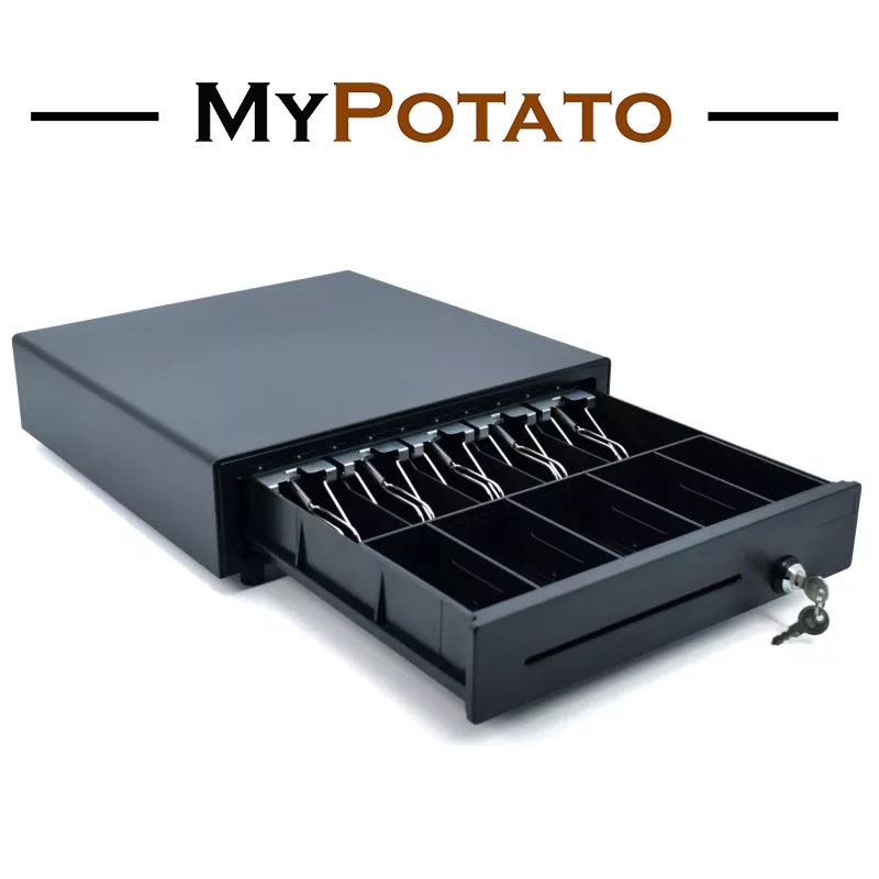 🔥Flash Sale🔥Cash Drawer 5 Compartment Heavy Duty Cash Drawer Box POS ...