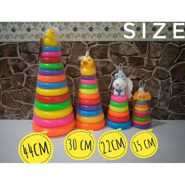 🔥BEST ITEM🔥 EDUCATIONAL STAKING STACK UP TOYS ( | Shopee Malaysia