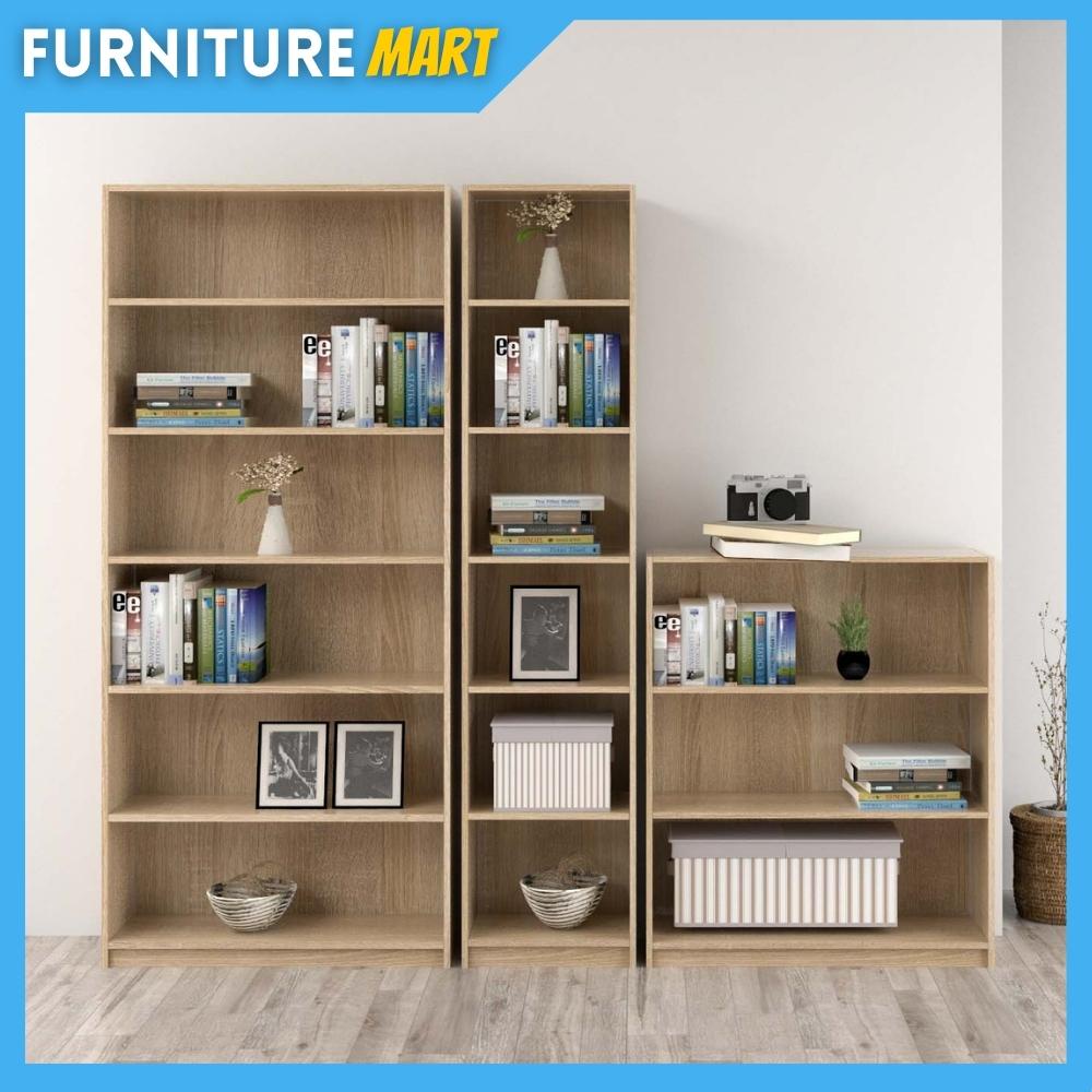 Furniture Mart BILLY 6 tier bookcase / book shelf / book rack / filling