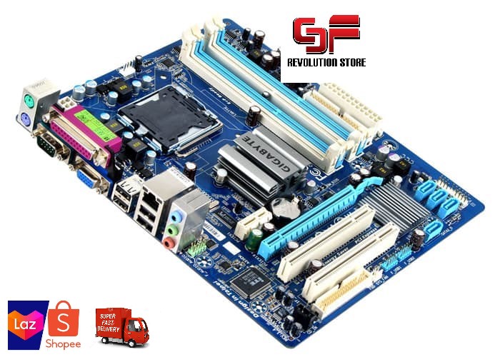 Gigabyte Socket 775 G41 DDR2 & DDR3 Motherboard ( Used