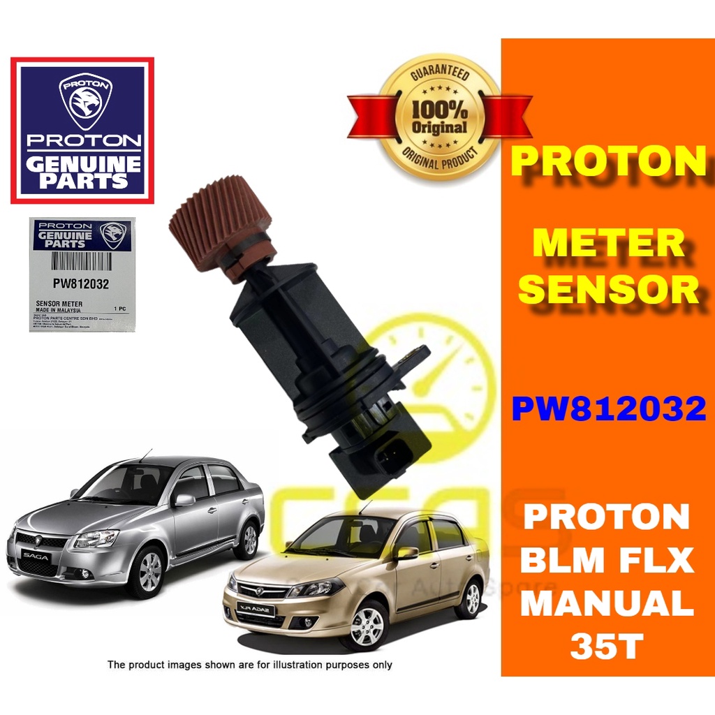 PW812032 MT SPEED METER SENSOR For Saga BLM 1.3L(Manual) 2008-2010 FLX ...