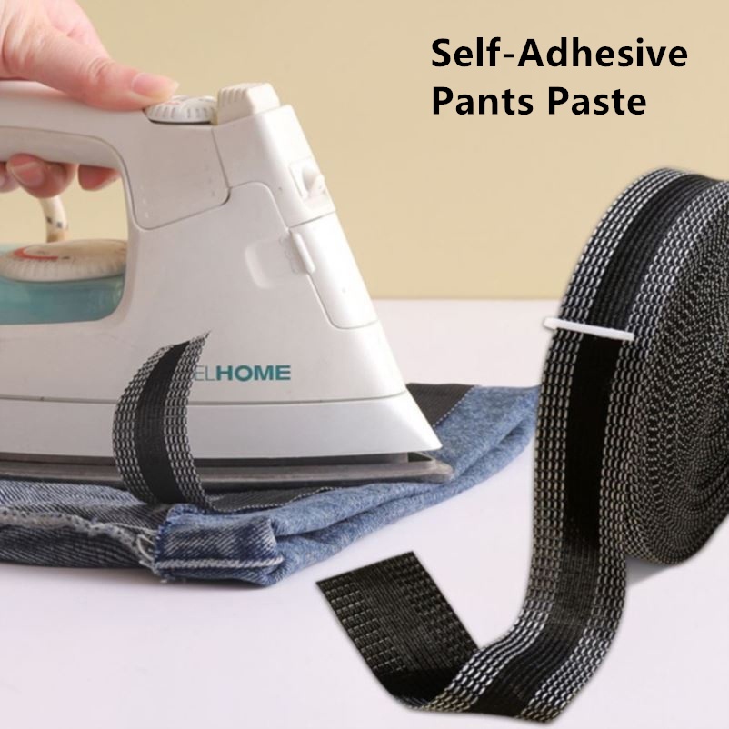 1Meter Self-Adhesive No cropping Trousers Stickers DIY Shorten Repair ...