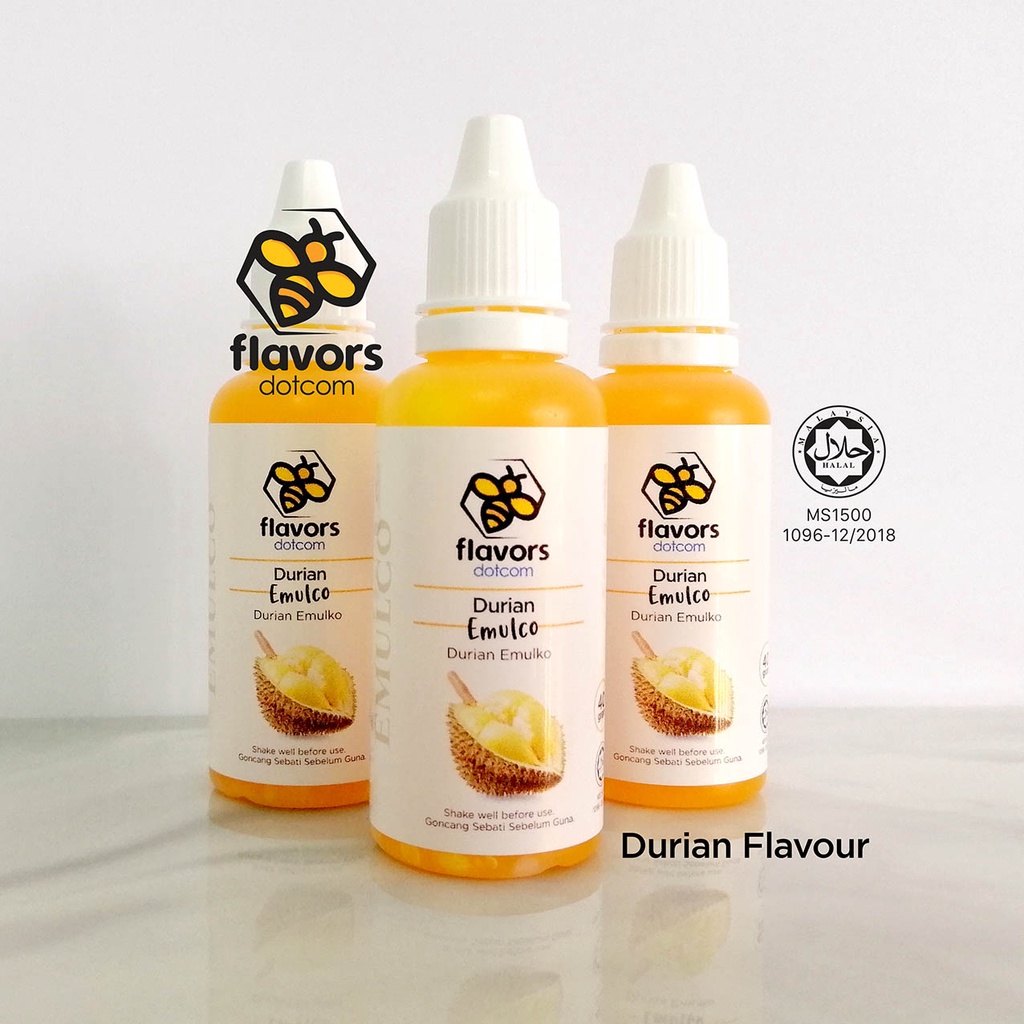 [HALAL] Flavors Food Flavouring FRUIT FLAVOUR Varieties 35g