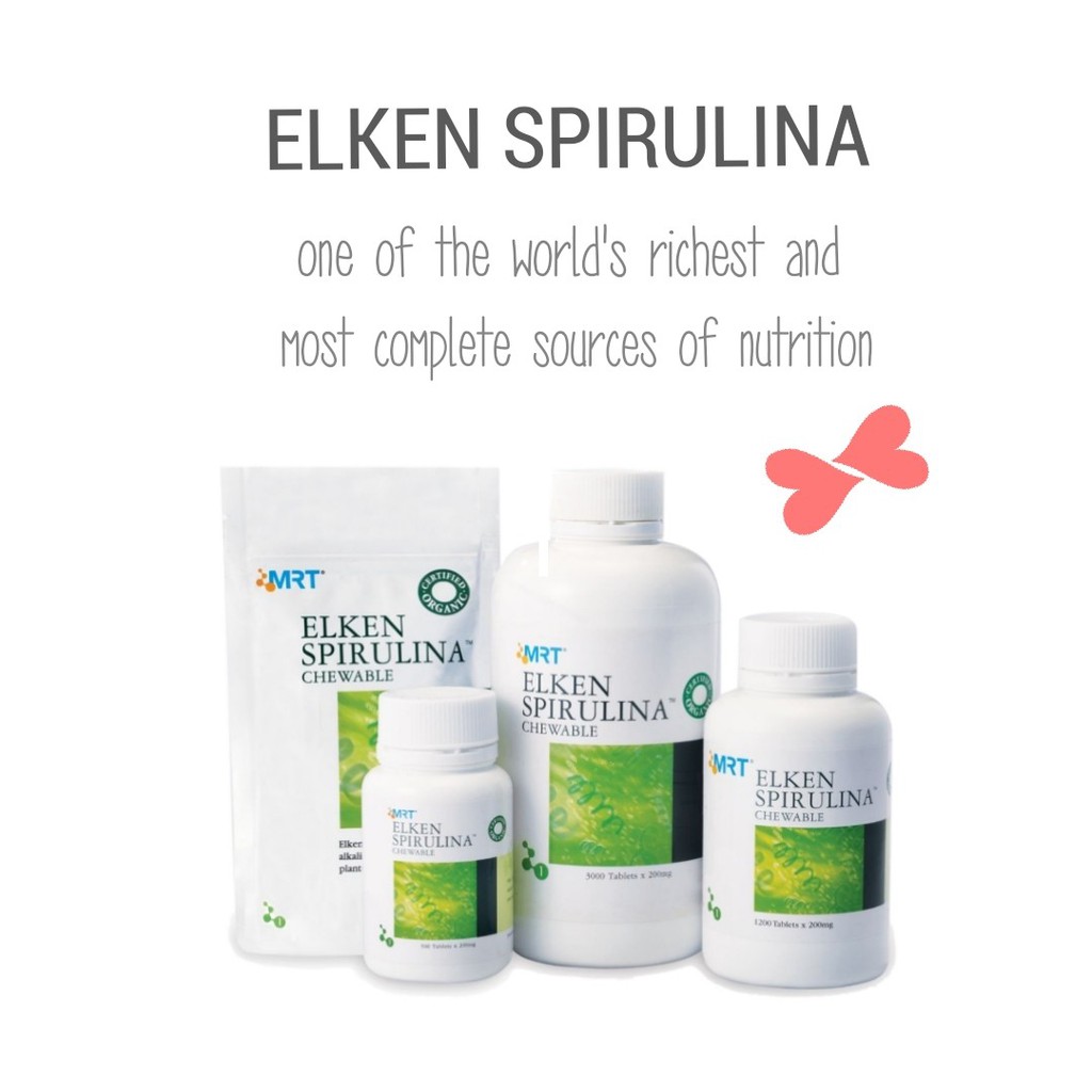 ELKEN SPIRULINA (ORIGINAL PACKS AND REPACKS) Shopee Malaysia