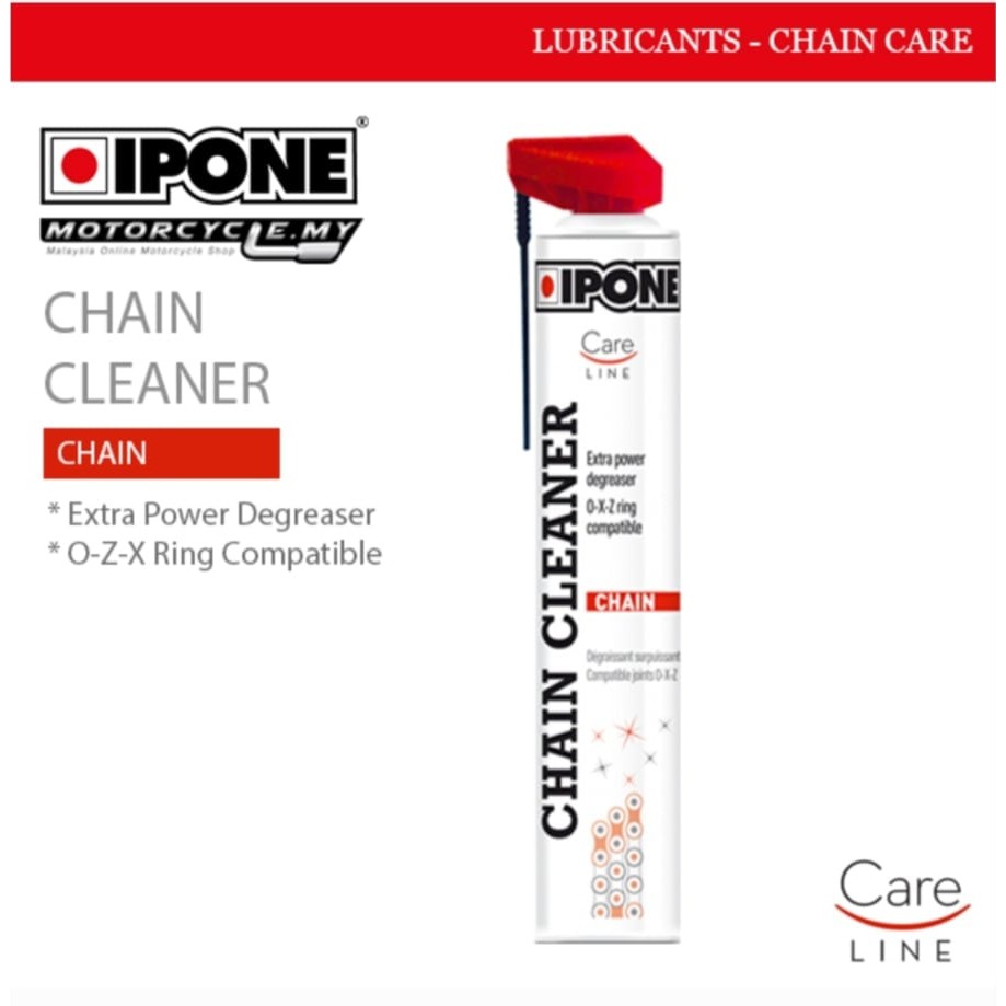 IPONE Chain Cleaner Lube 750ML Shopee Malaysia