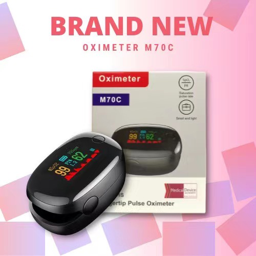 M70C Oximeter KING Fingertip Pulse Oximeter Accurate Spo2 Oxygen