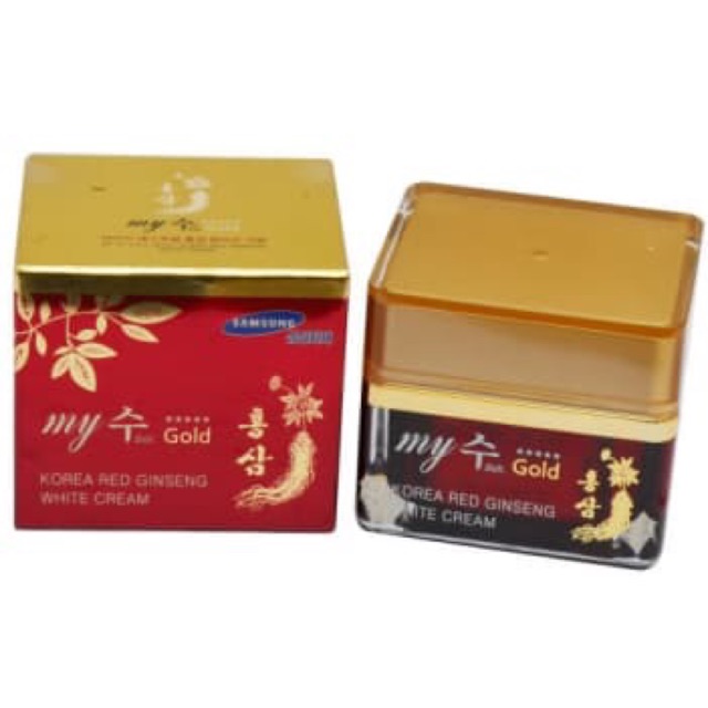 Korean Red Ginseng Skin Cream Day + Night Shopee Malaysia