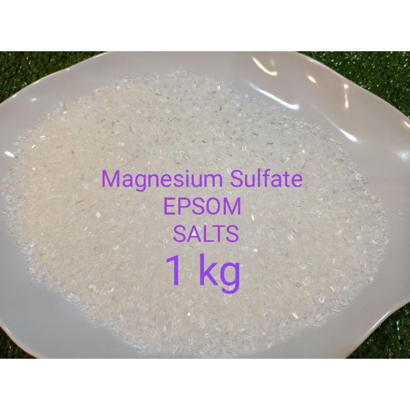 1kg Magnesium Sulfate 🔥Epsom Salt 🔥High Purity Water Soluble MGS🔥