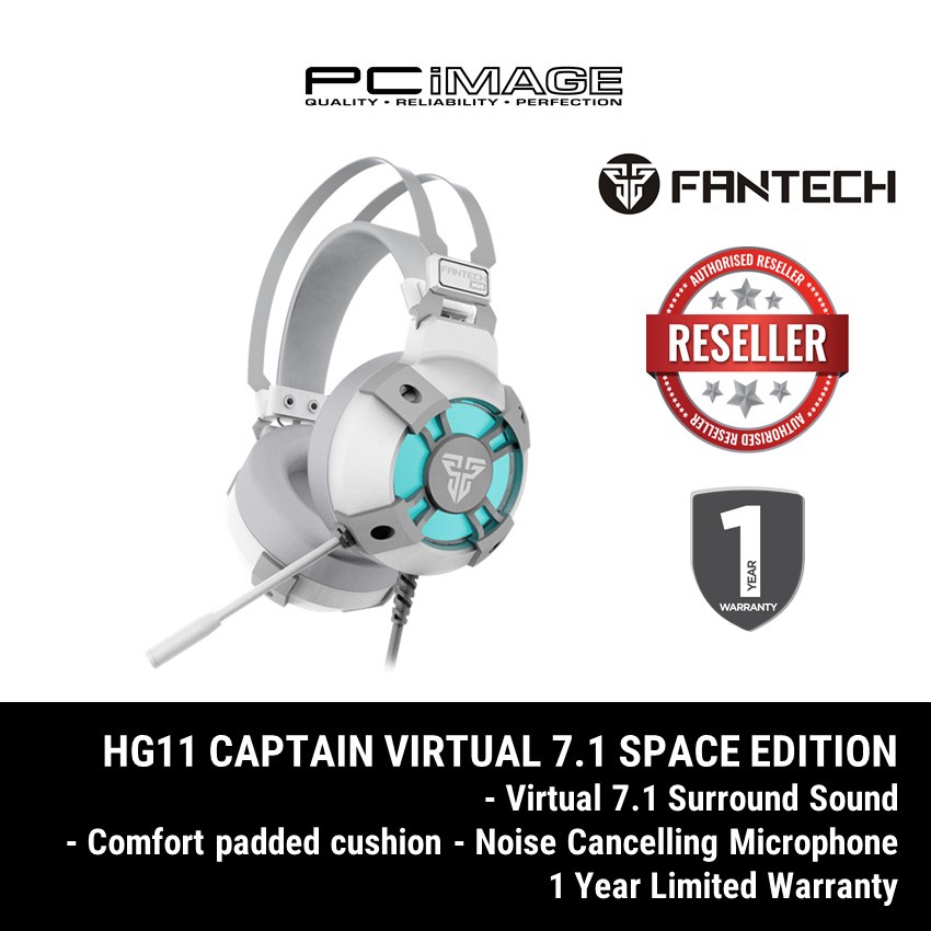 FANTECH CAPTAIN 7.1 HG11 SPACE EDITION WIRED GAMING HEADPHONE