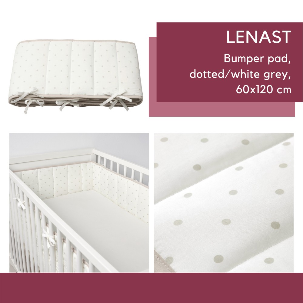 Ikea cot hot sale bumper pad