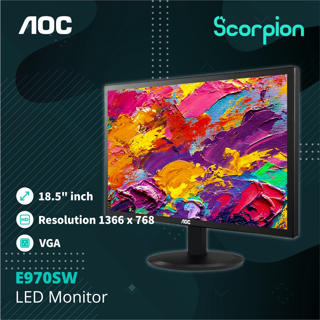 AOC E970SW LED Monitor | Shopee Malaysia