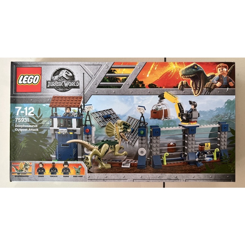 Lego Jurassic World - Dilophosaurus Outpost Attack 75931 | Shopee Malaysia