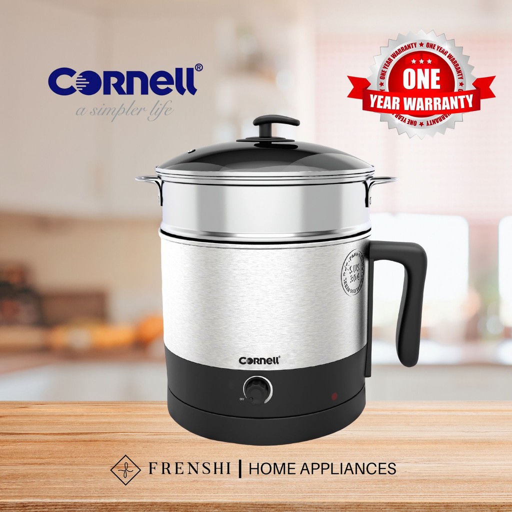 Cornell Multicooker 1.6 L CMC E160SS Frenshi Shopee Malaysia