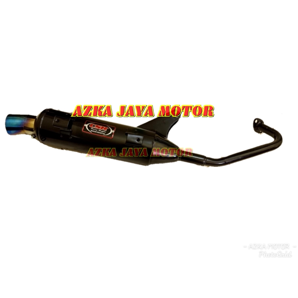 Mio GT racing Exhaust+Rainbow Funnel/Yamaha Mio GT CSR Funnel+Rainbow