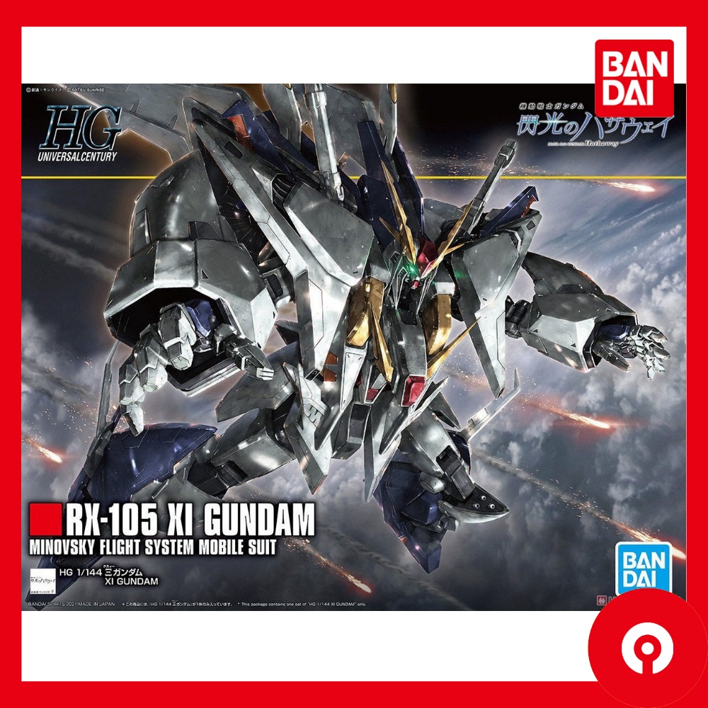 Bandai RX 105 Penelope Gundam XI Hathaway HGUC Xi HG 238 1/144 Minovsky ...