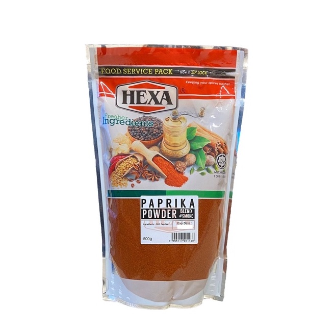 Hexa Halal Paprika Powder Smoked (500g) Shopee Malaysia
