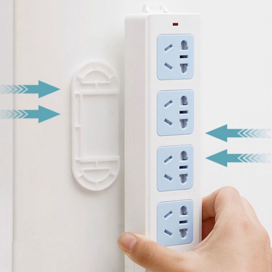Multi-function Self-adhesive Magic Plug Socket Seamless Hole-free ...