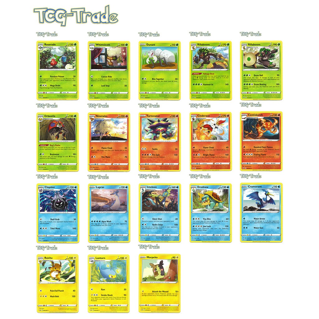 [Pokemon TCG Singles] SS1 Base Set - Non Holo Rare Pokemon Cards Pg 1 ...