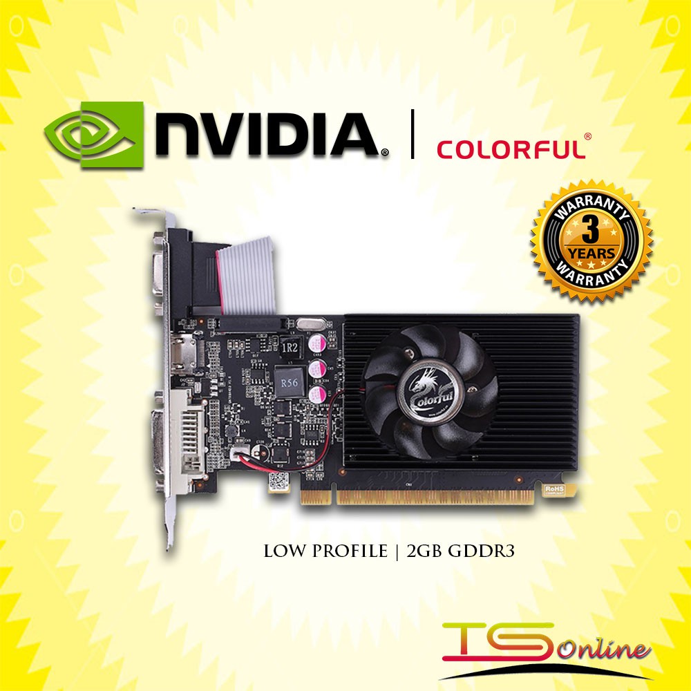 Colorful GeForce GT710-2GD3-V3 2GB Graphics Card