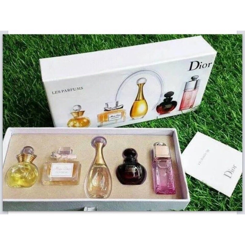 Christian Dior Les Mini perfume Gift Set 5 in 1 Fragrance perfume