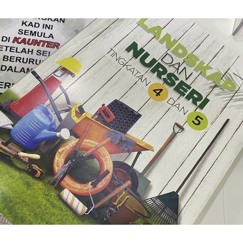 Buku Teks / Modul MPV Landskap & Nurseri KSSM | Shopee Malaysia