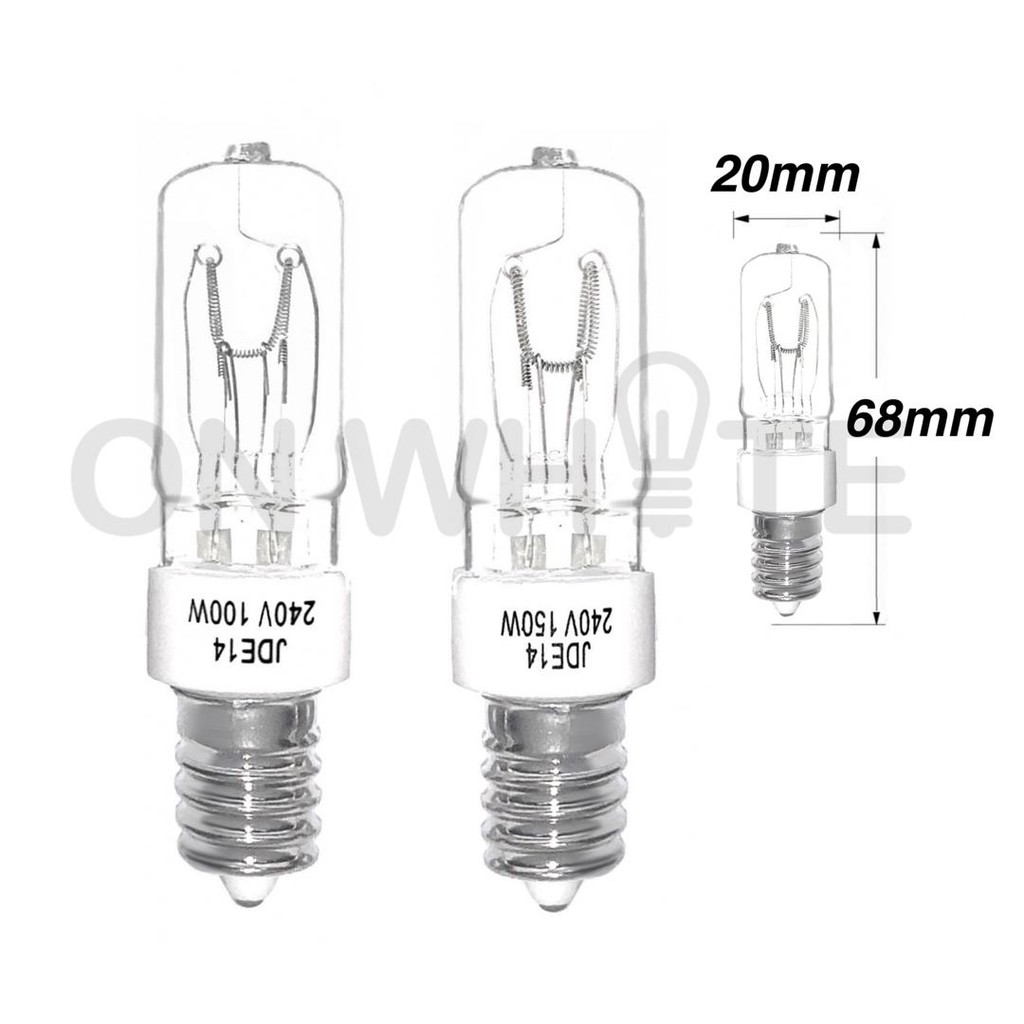 Rocket Bulb 100W / 150W E14 ( JD Type ) 220V-240V Halogen Lamp MR16 SES ...