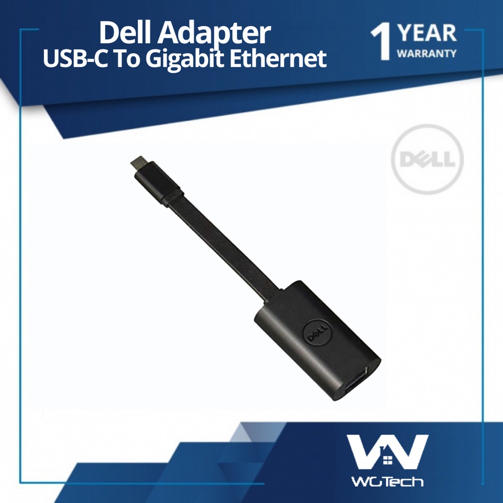 DELL USBC (M) TO GIGABIT (F) ADAPTER (PXE Boot) Shopee Malaysia