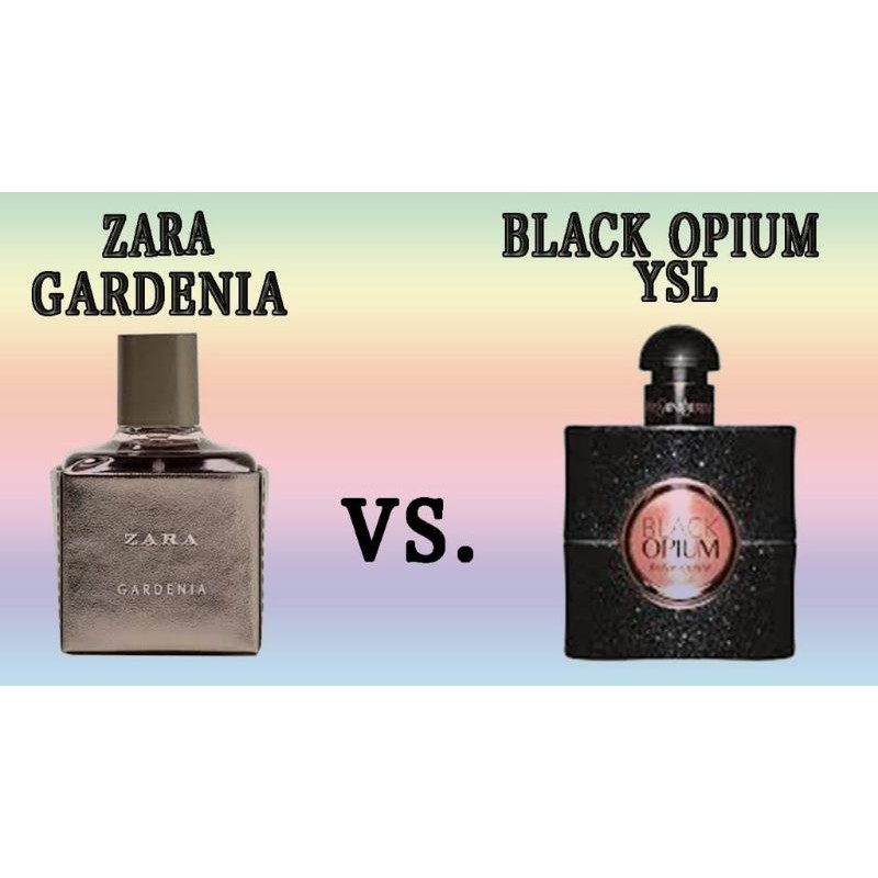del. on X: TOP RATED ZARA PERFUME DAH ADA STOCK BALIK DKT MALAYSIA &  NOW ZARA TENGAH SALE 😱 run bestie! Gardenia dupe to YSL Black Opium Red  Vanilla dupe to Lancome