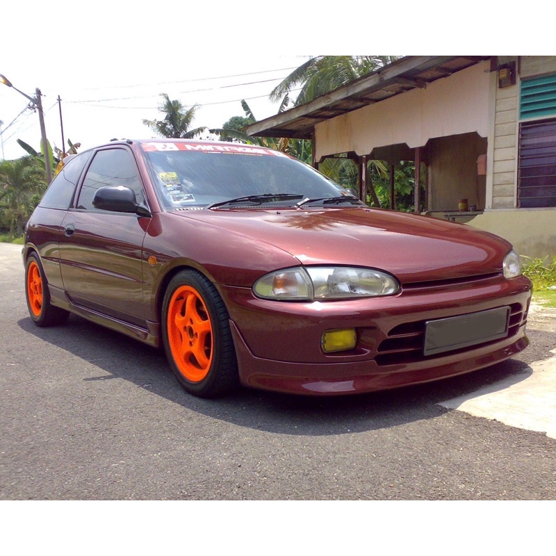PROTON WIRA FRONT BONNET MIVEC FIBRE // BONET CYBORG R SATRIA PUTRA ...