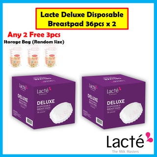 Autumnz Lacy Deluxe Disposable Breast Pads 36pcs / Lacte Deluxe