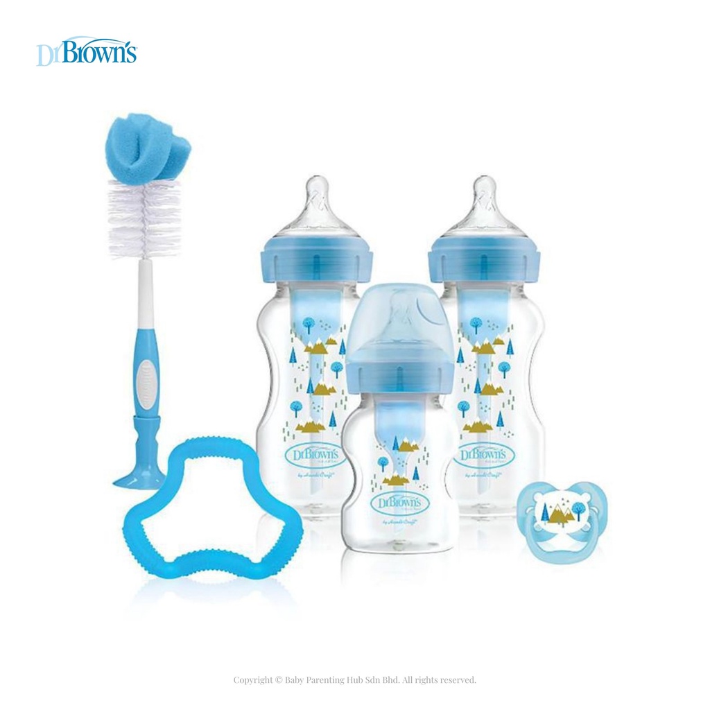 Dr Brown's Natural Flow Advantage - Ciuccio fluorescente al buio, 2