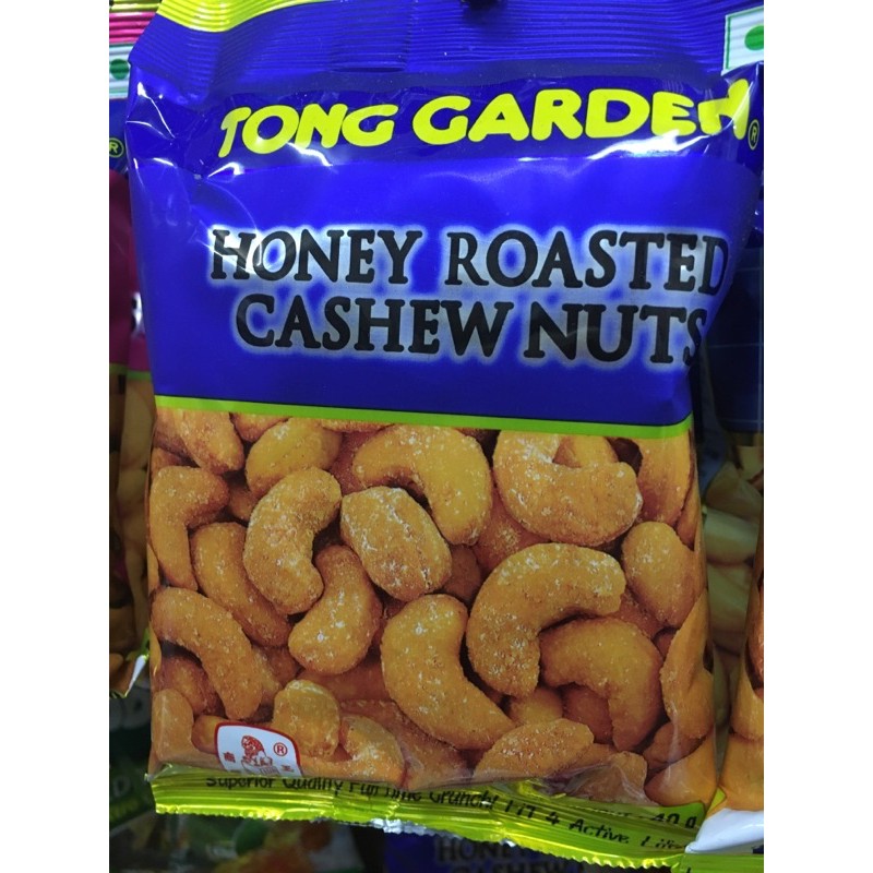 Tong Garden Honey Roasted Cashew Nuts 40g Shopee Malaysia