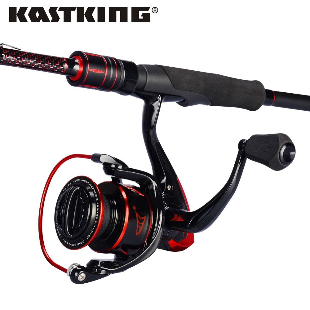 KastKing Sharky III Fishing Reel Royale Legend Spinning Fishing Rod Combo