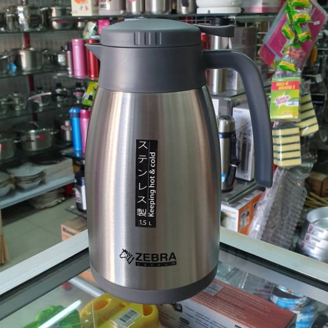 Thermos, Vacuum Jug 1.5 Liter Smart II, Zebra made in Thailand Shopee