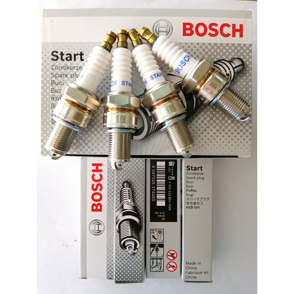 ORIGINAL BOSCH / HELLA SPARK PLUG F6TC W8DC CH7P8 PROTON SAGA ISWARA