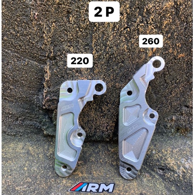 LOKAL Vario Caliper Bracket Scoopy 2P Disc 220 & 260 (RCB S Series ...