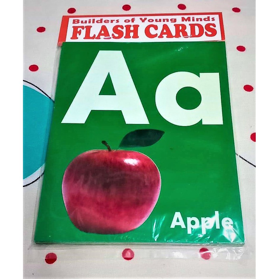 Big Flash Cards Alphabet Educational 5 1/2 X 7 Inches Alphabet Wall ...