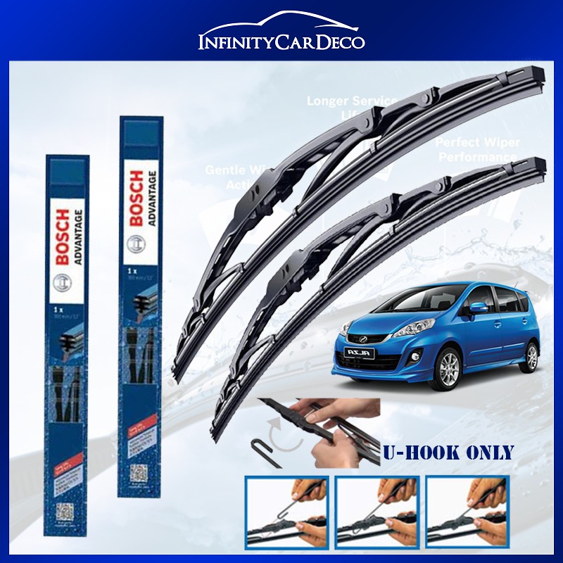 Original Bosch Advantage Wiper Blade Set (24 / 16 ) Compatible With ...